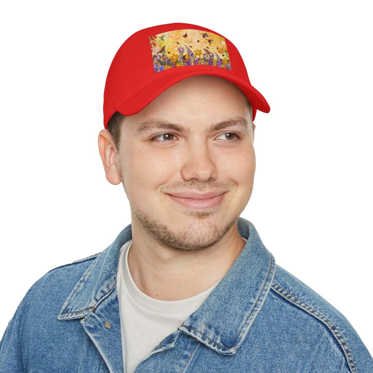 Ladybug Garden Low Profile Baseball Cap