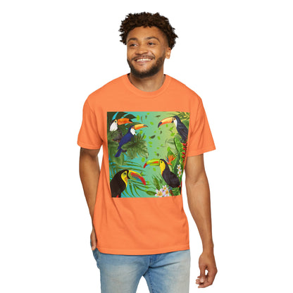 Toucans Unisex Garment-Dyed T-shirt