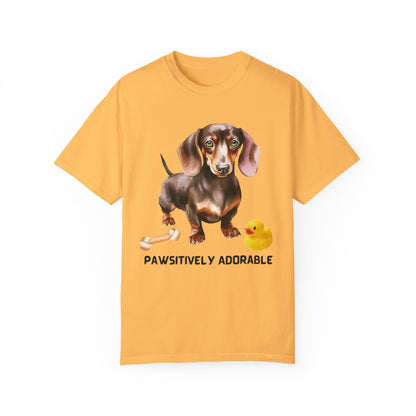 Pawsitively Adorable Unisex Garment-Dyed T-shirt