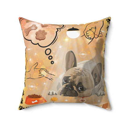 Daddy Said No More Treats Spun Polyester Square Pillow