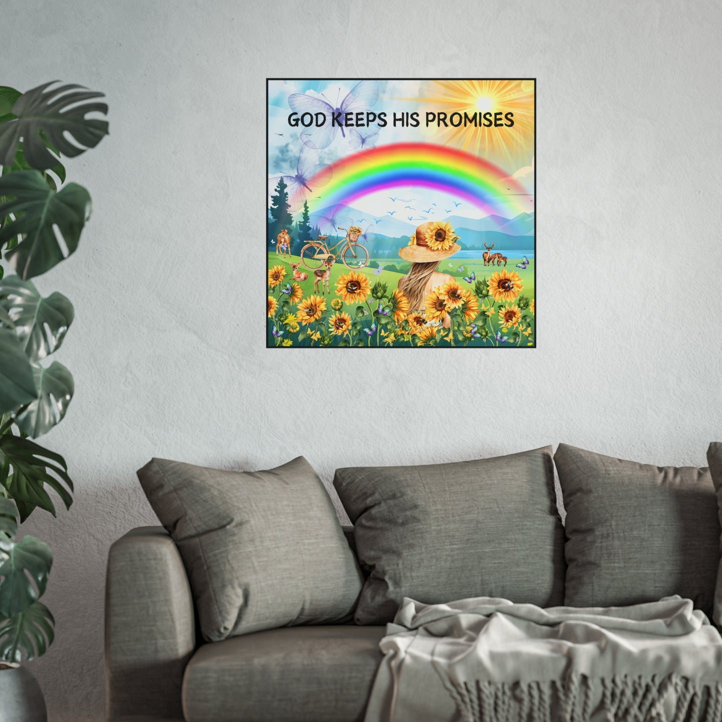 God Keeps His Promises Fine Art Posters