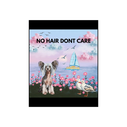 No Hair Don't Care Fine Art Posters