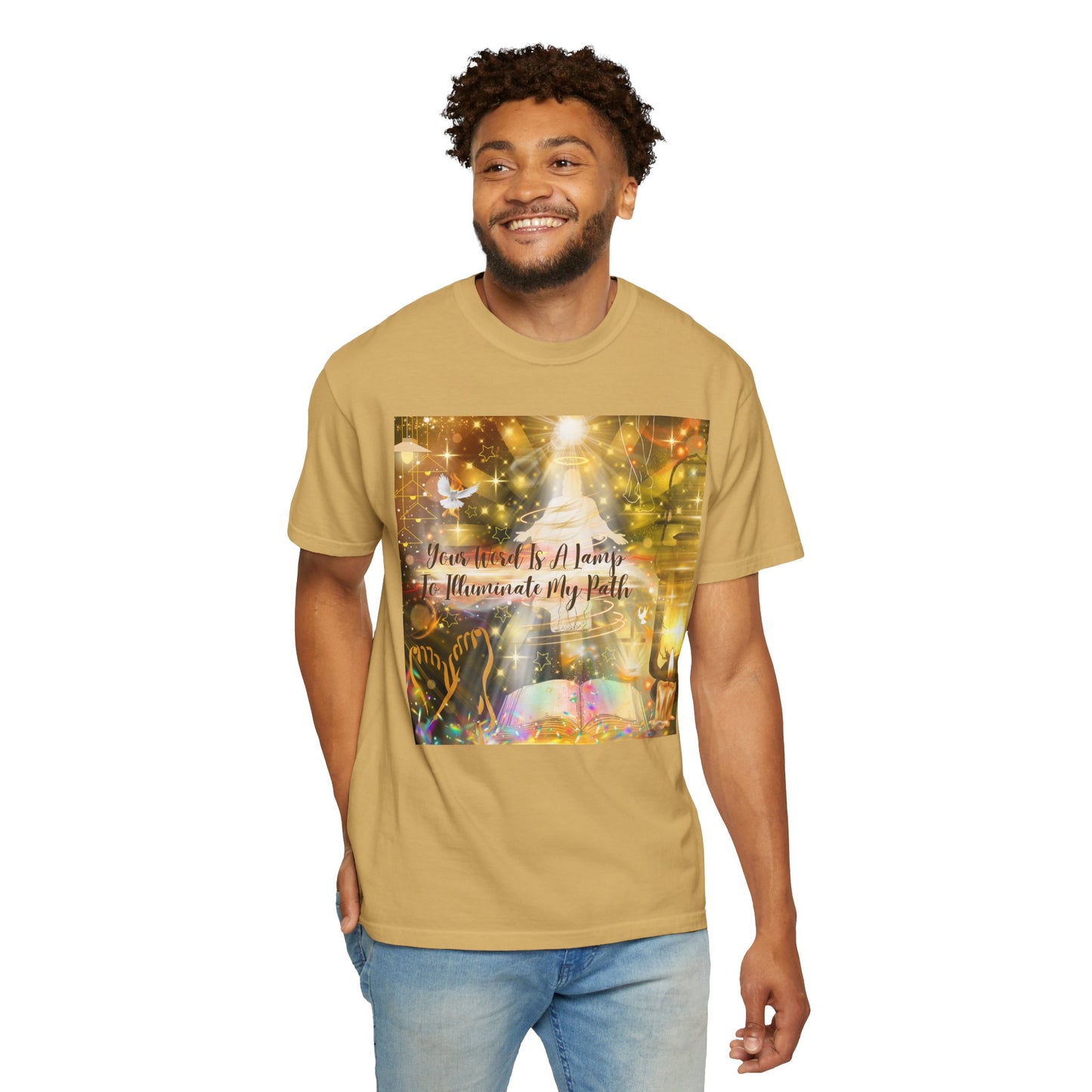 Your Word Unisex Garment-Dyed T-shirt