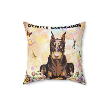 Gentle Guardian Spun Polyester Square Pillow