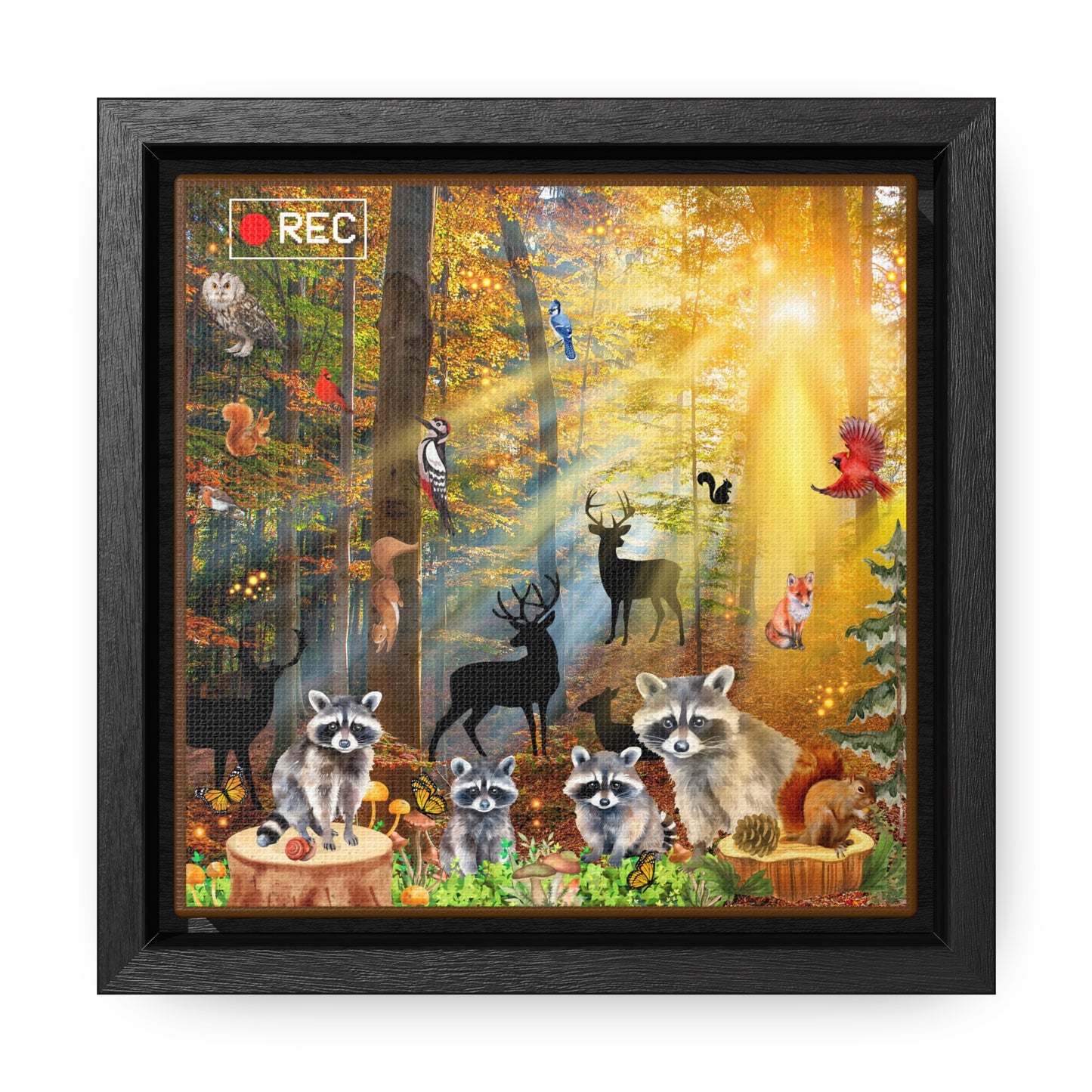 Take A Hike Gallery Canvas Wraps, Square Frame