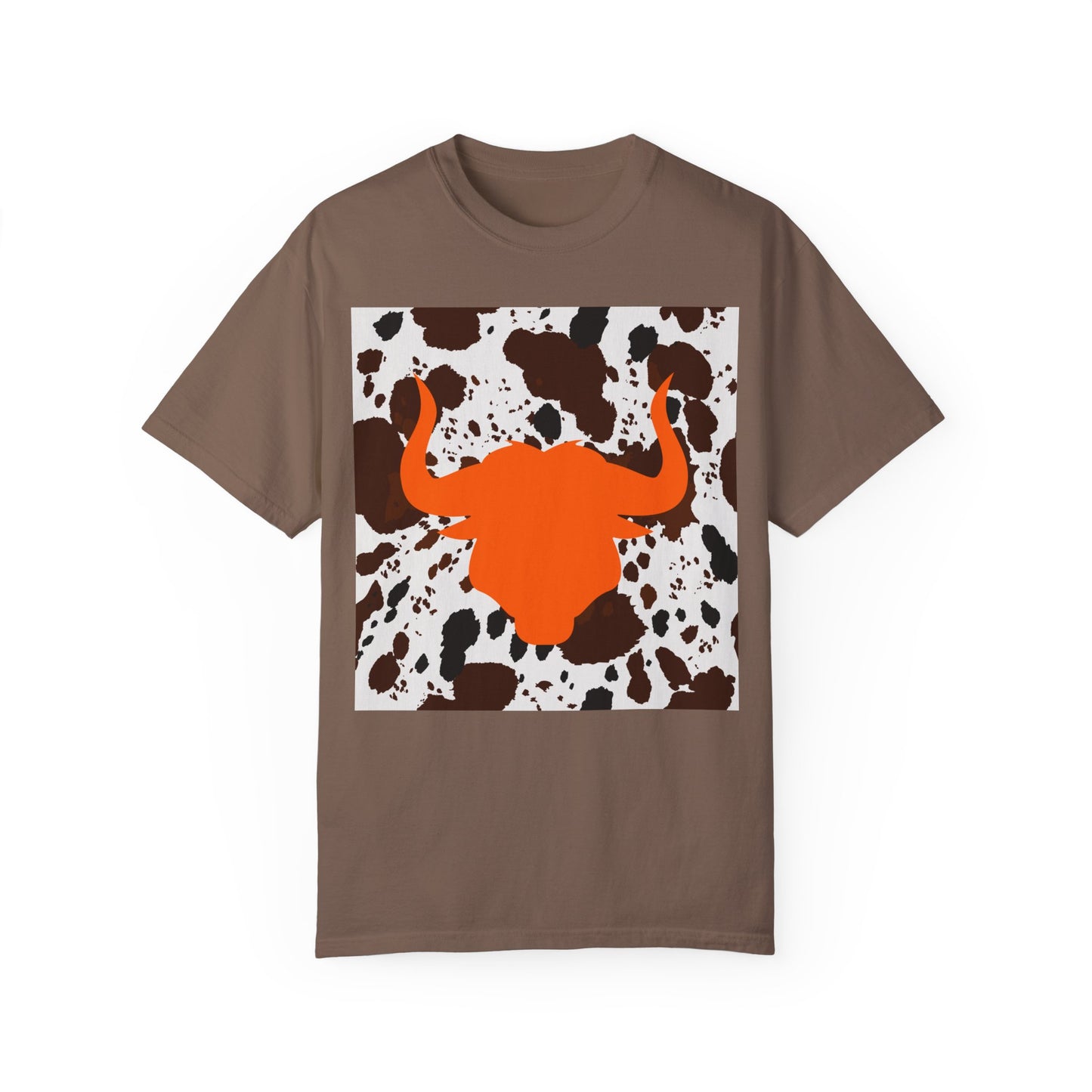 Cow 3 Unisex Garment-Dyed T-shirt