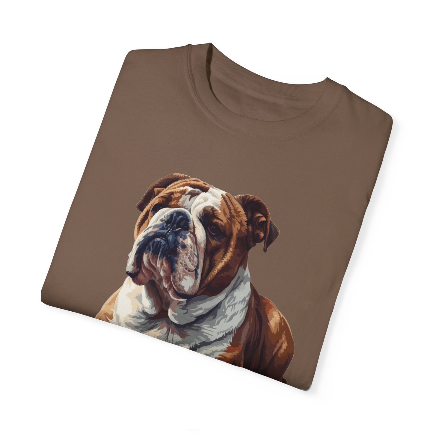 English Bulldog Lover Unisex Garment-Dyed T-shirt