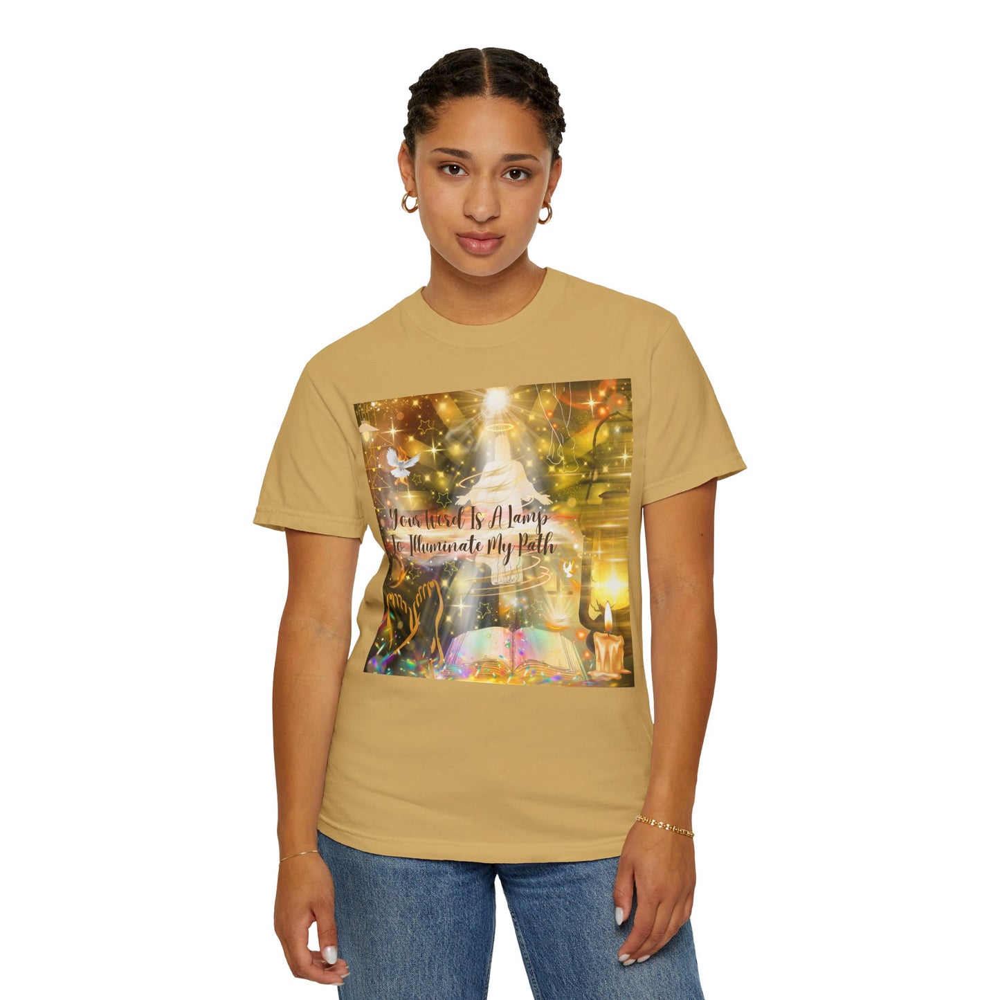 Your Word Unisex Garment-Dyed T-shirt