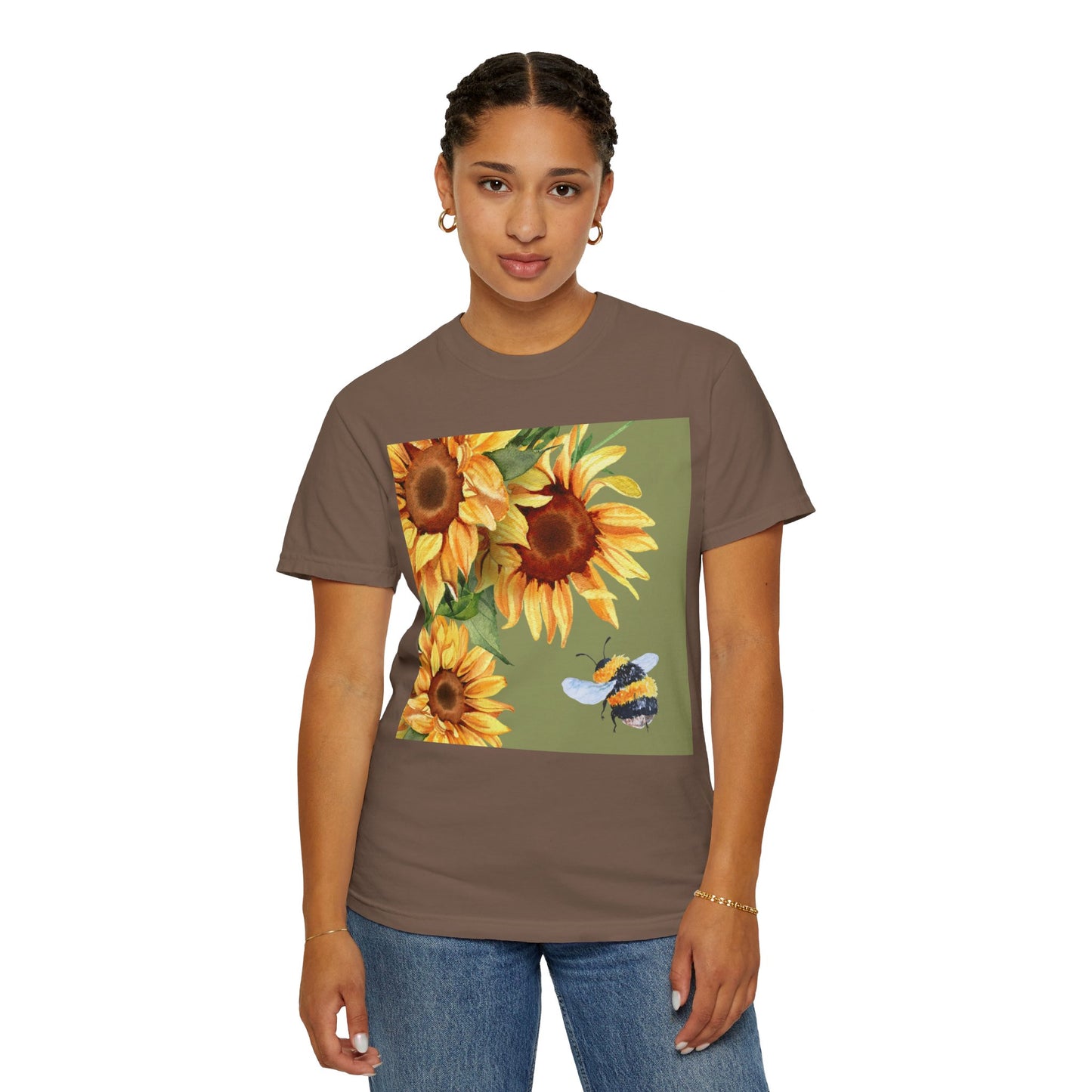 Bee 3 Unisex Garment-Dyed T-shirt