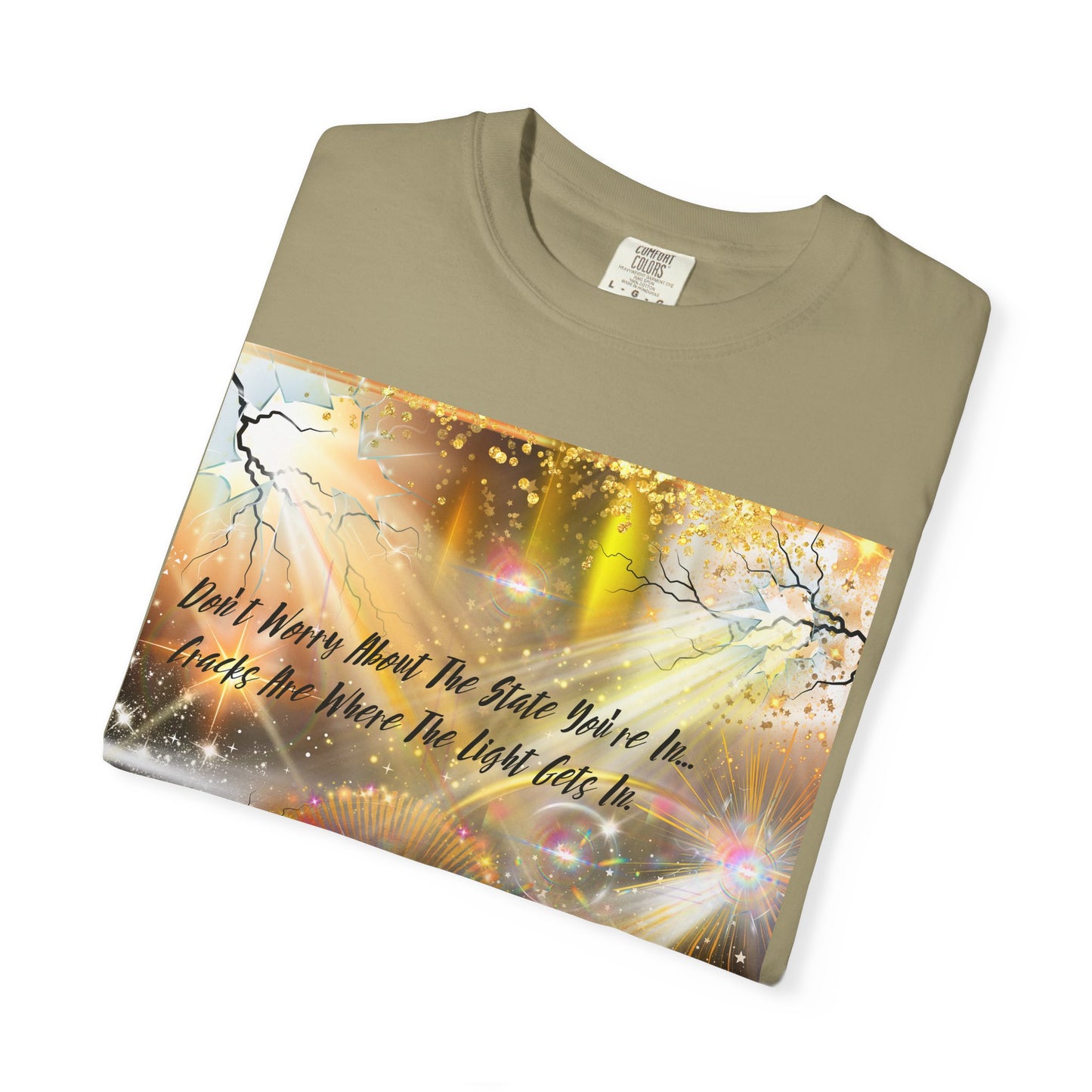 Don't Worry Unisex Garment-Dyed T-shirt