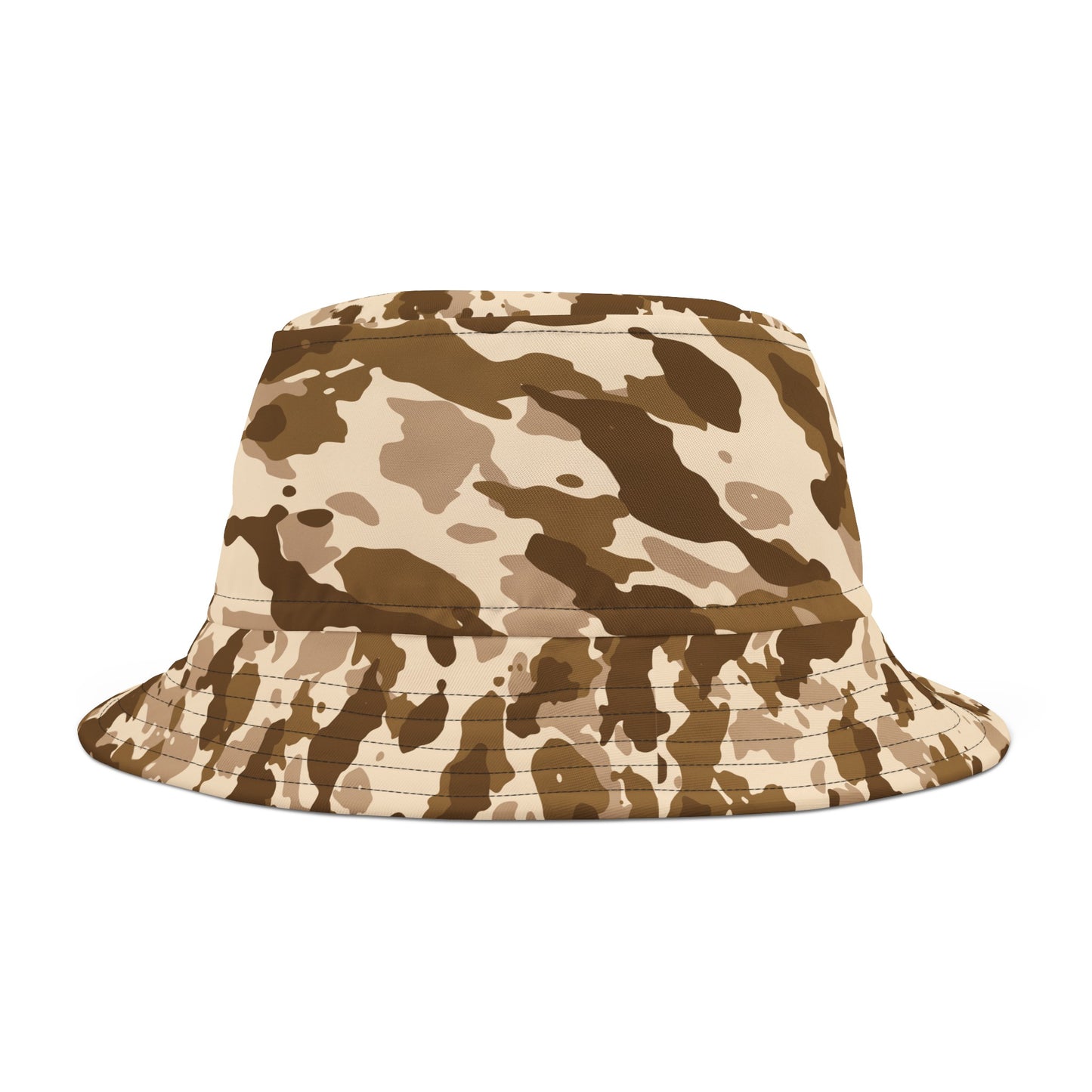 Bucket Hat (AOP) Camo Tan