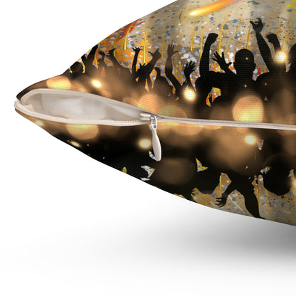 I Will Praise You Spun Polyester Square Pillow