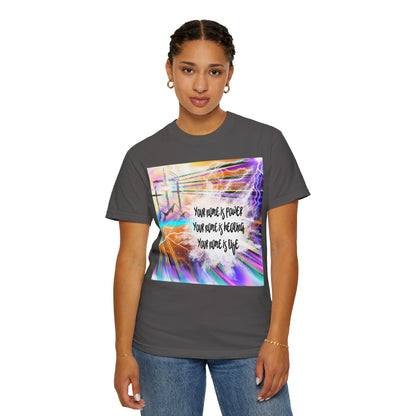 Your Name Unisex Garment-Dyed T-shirt