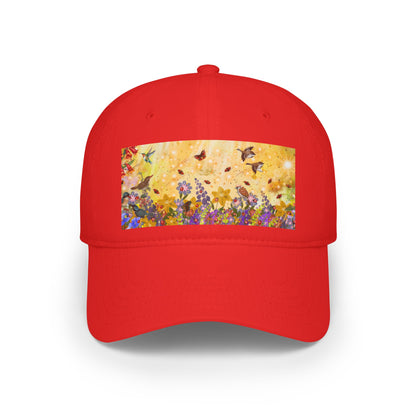 Ladybug Garden Low Profile Baseball Cap