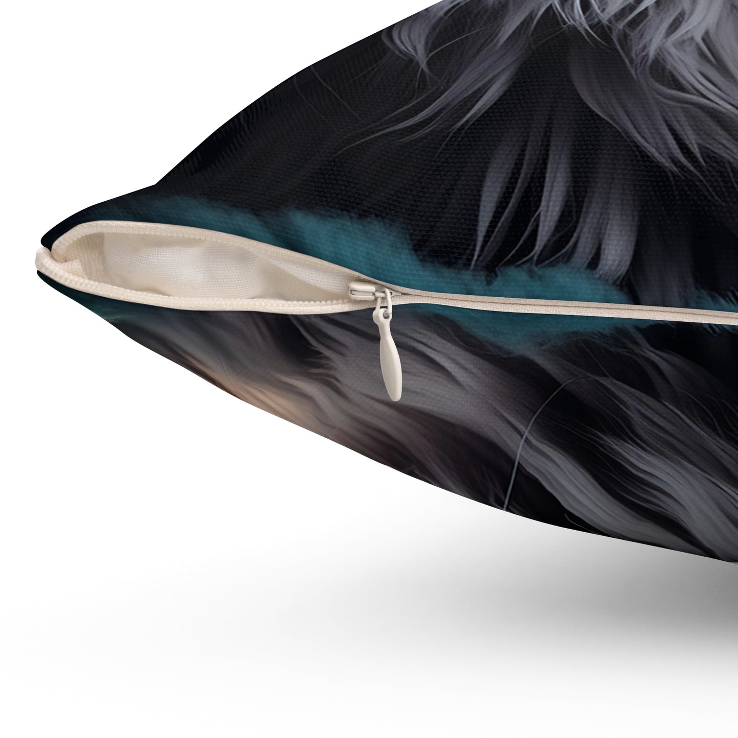 Spun Polyester Square Pillow Dahlia 2