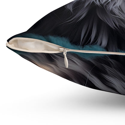 Spun Polyester Square Pillow Dahlia 2