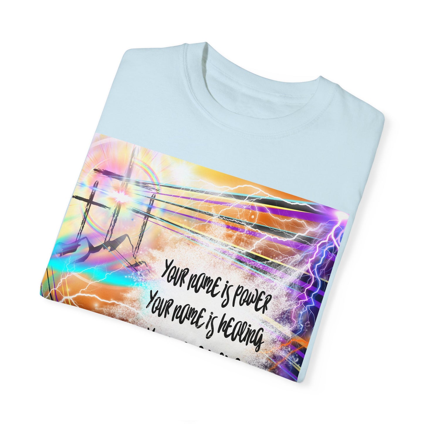 Your Name Unisex Garment-Dyed T-shirt