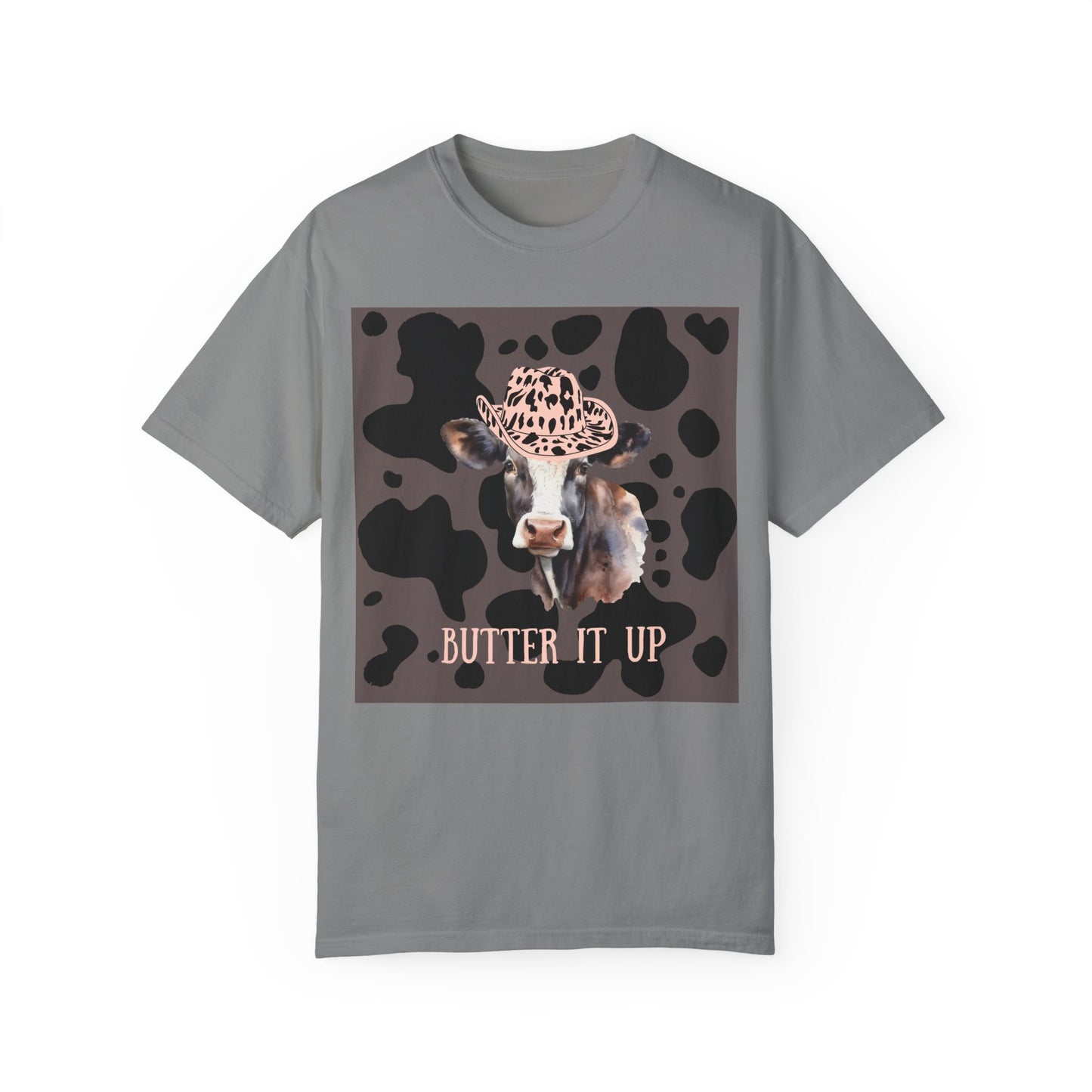 Cow 2 Unisex Garment-Dyed T-shirt