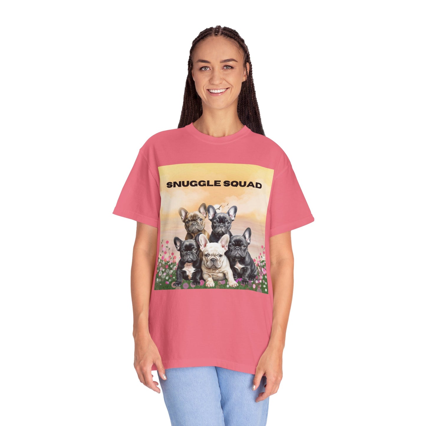 Snuggle Squad Unisex Garment-Dyed T-shirt