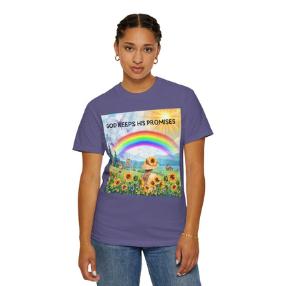 God Keeps His Promises Unisex Garment-Dyed T-shirt