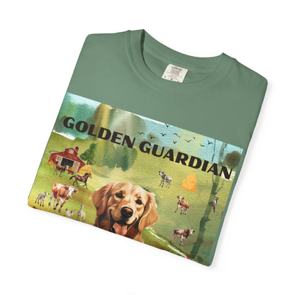 Golden Guardian Unisex Garment-Dyed T-shirt