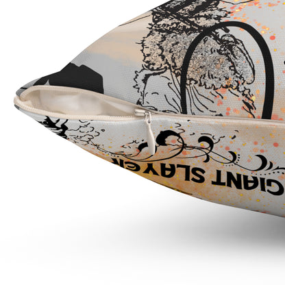 Faith Over Fear Spun Polyester Square Pillow