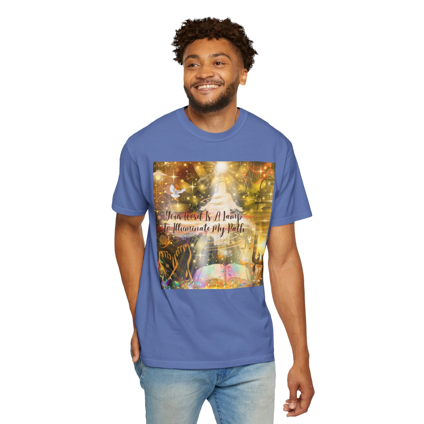 Your Word Unisex Garment-Dyed T-shirt