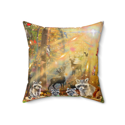 Take A Hike Spun Polyester Square Pillow