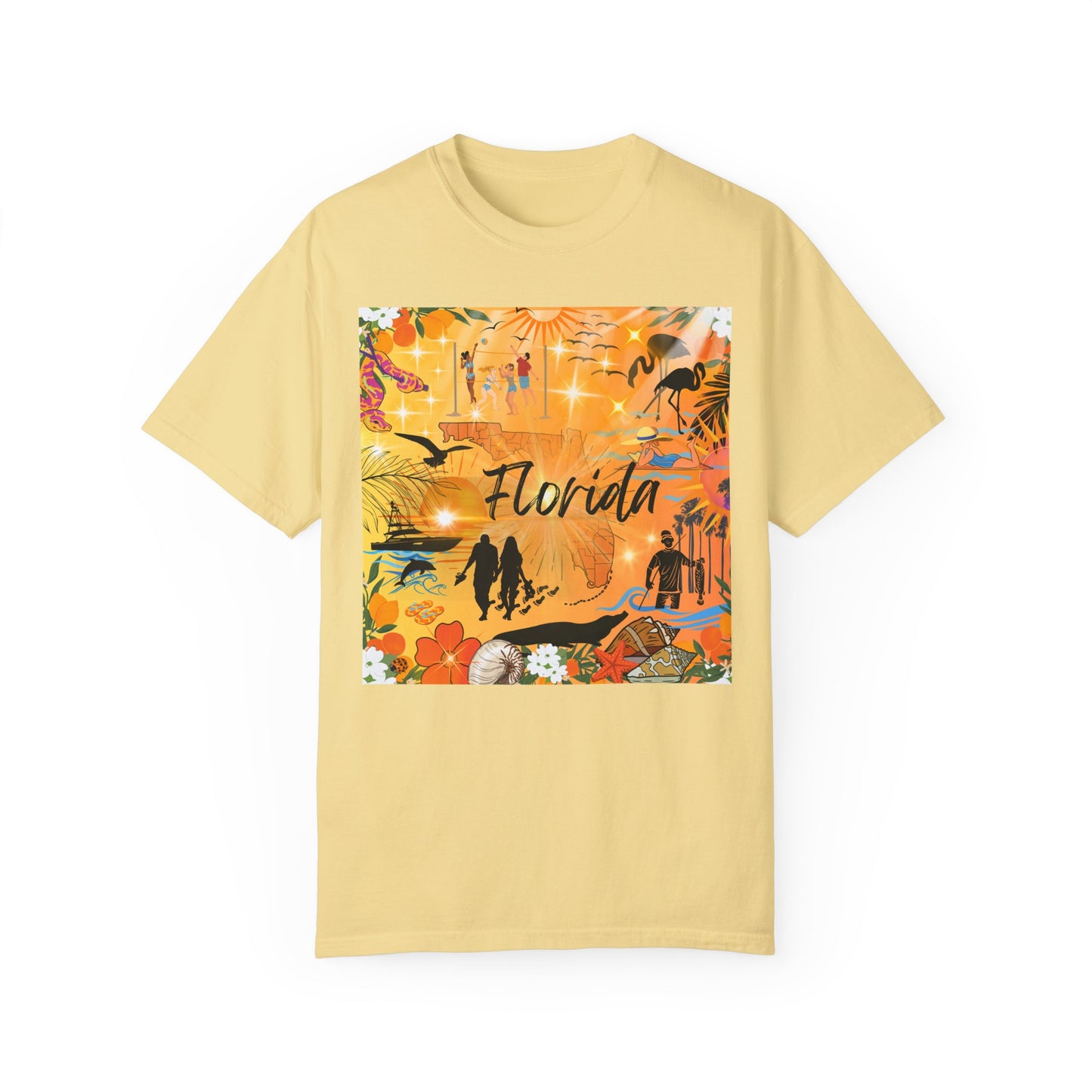 Florida Unisex Garment-Dyed T-shirt