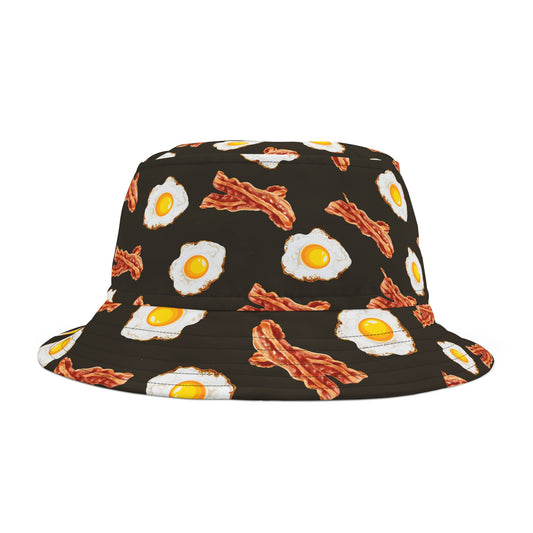 Bucket Hat (AOP) Eggs And Bacon