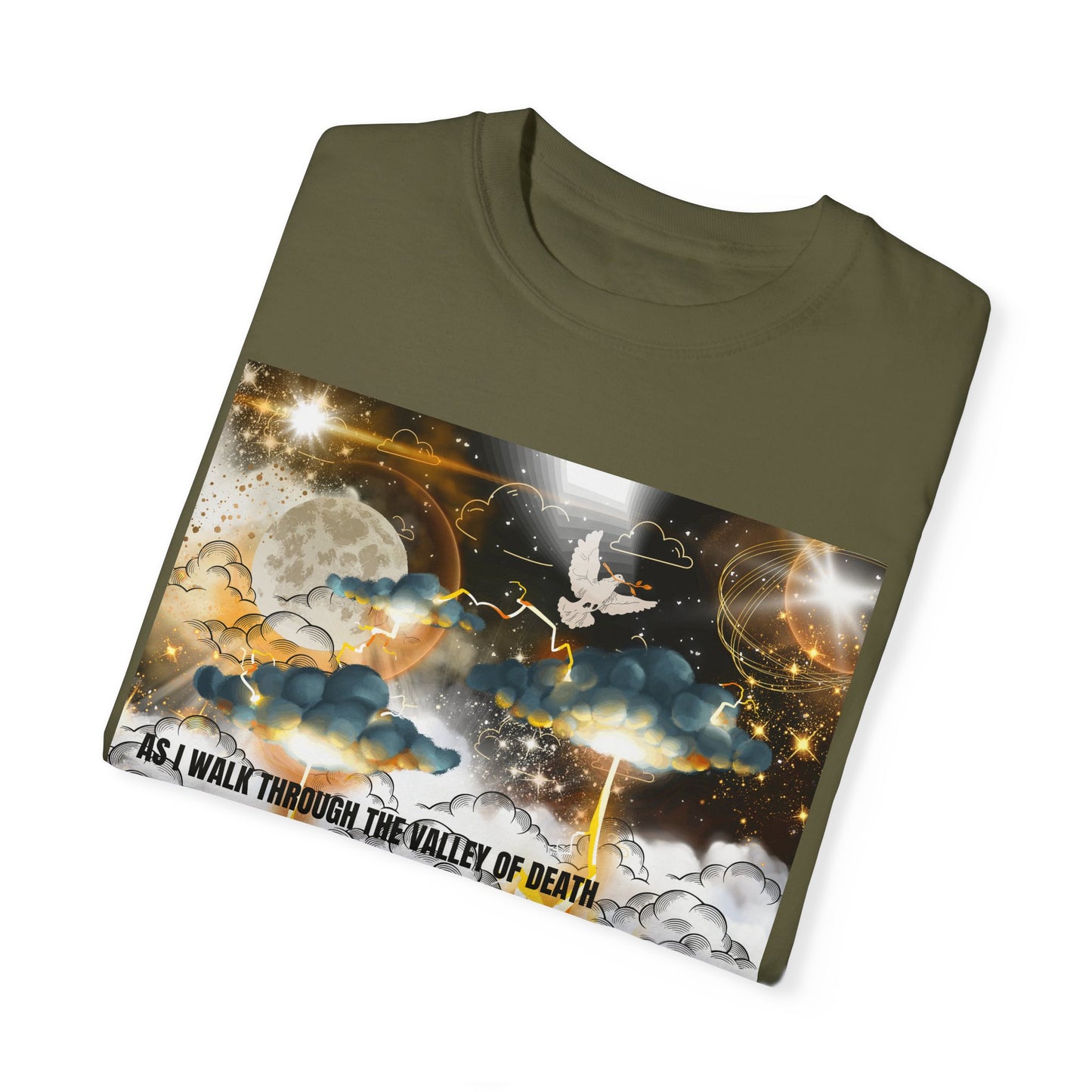 I Fear No Evil Unisex Garment-Dyed T-shirt