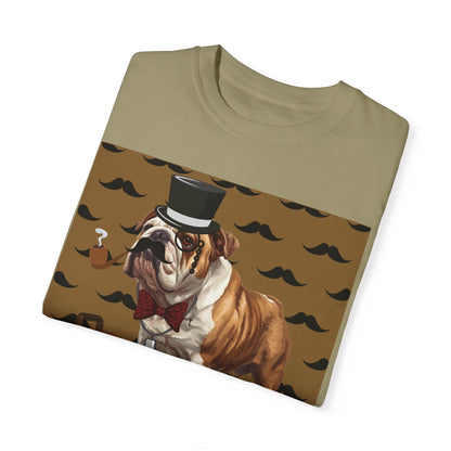 Pawsitively Dapper Unisex Garment-Dyed T-shirt