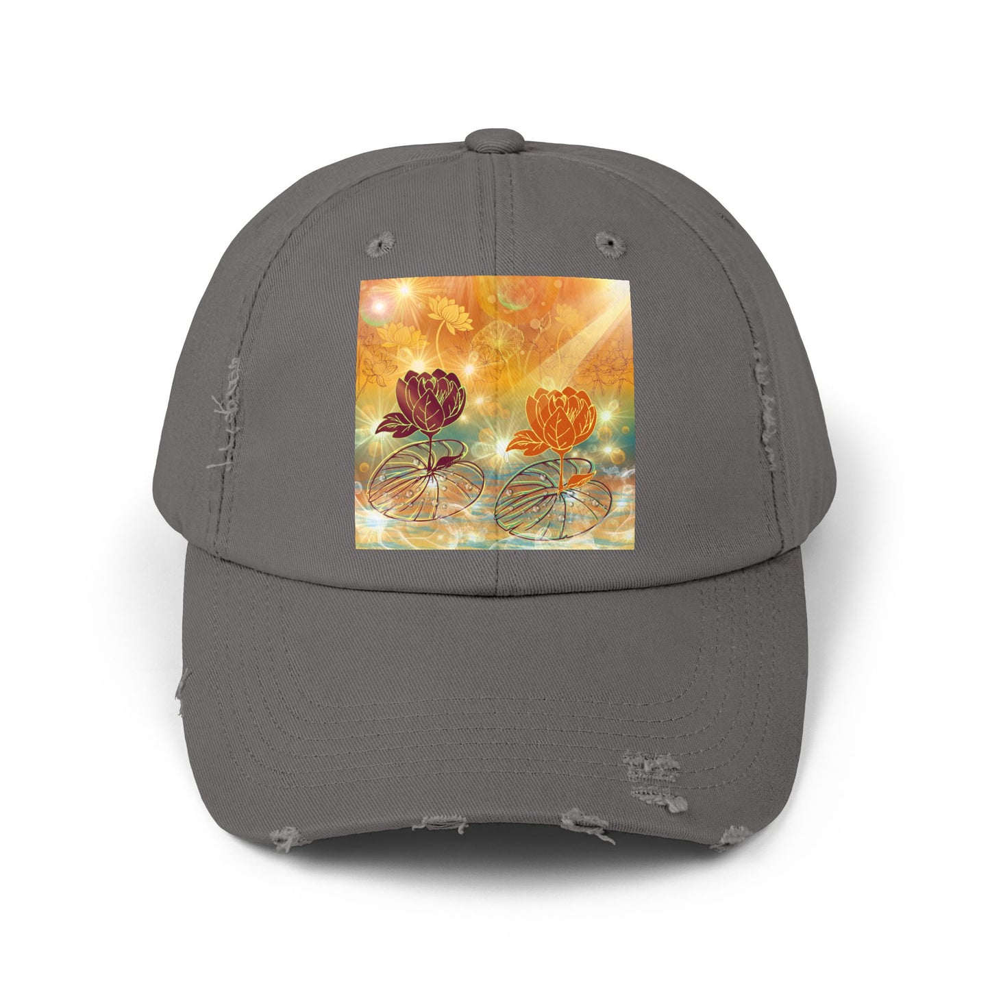 Morning Dew - Unisex Distressed Cap