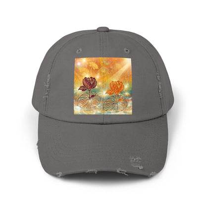 Morning Dew - Unisex Distressed Cap