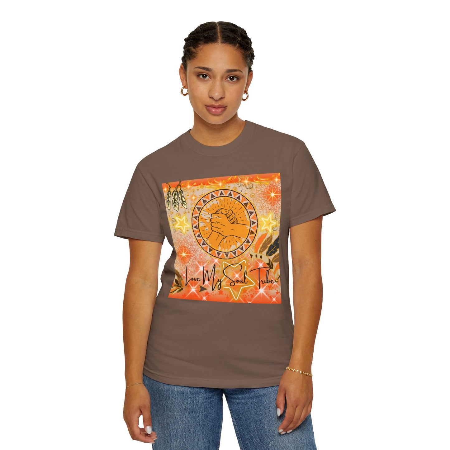 Love My Soul Tribe Unisex Garment-Dyed T-shirt