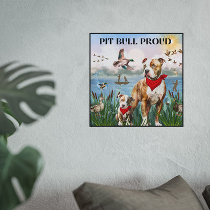 Pit Bull Proud Fine Art Posters