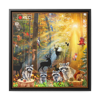 Take A Hike Gallery Canvas Wraps, Square Frame