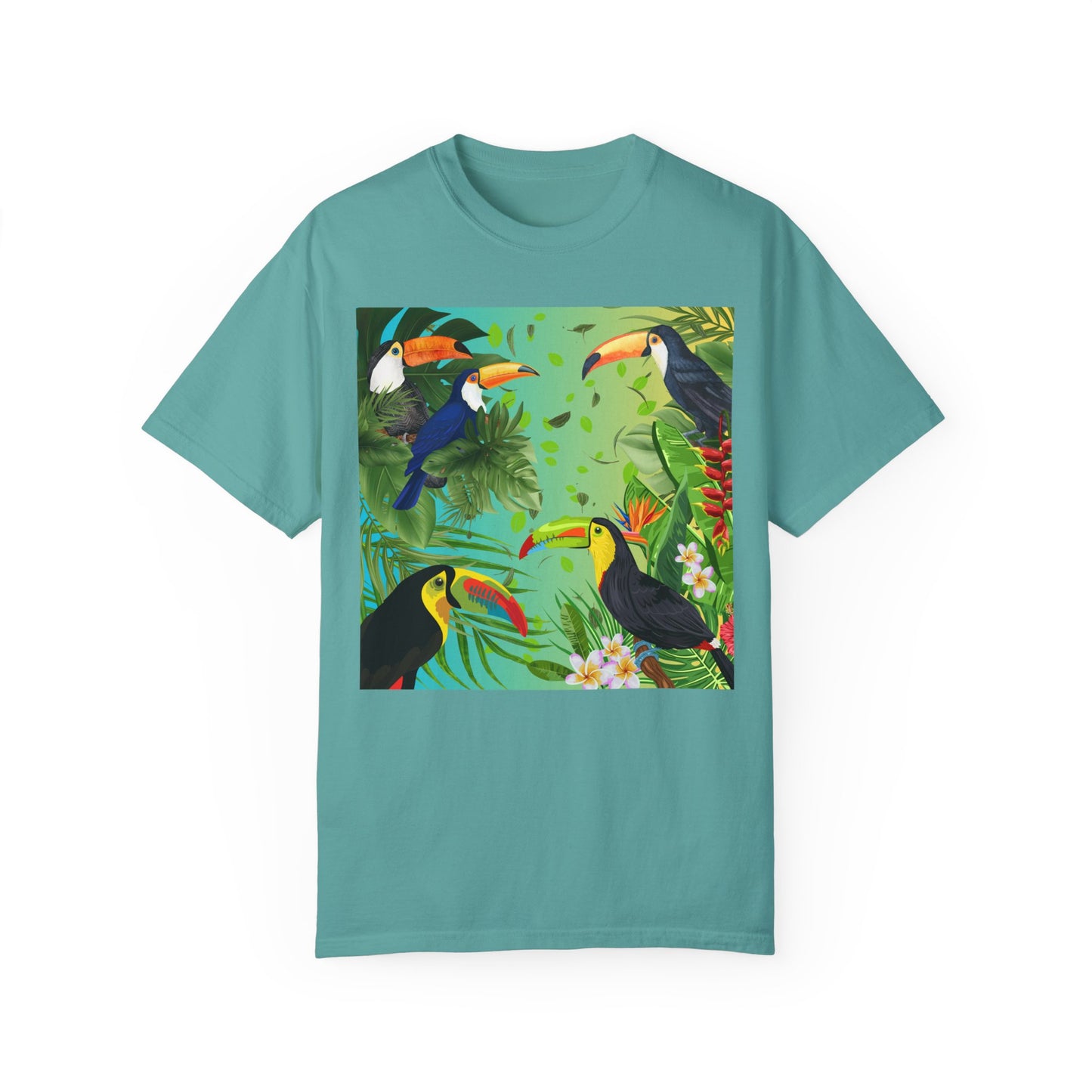 Toucans Unisex Garment-Dyed T-shirt