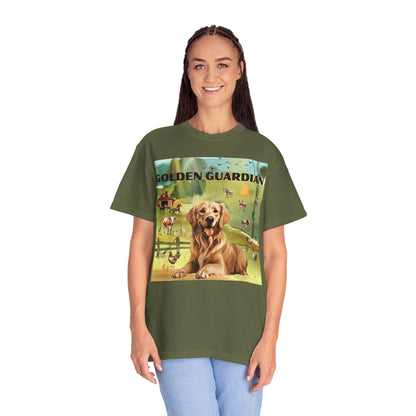 Golden Guardian Unisex Garment-Dyed T-shirt