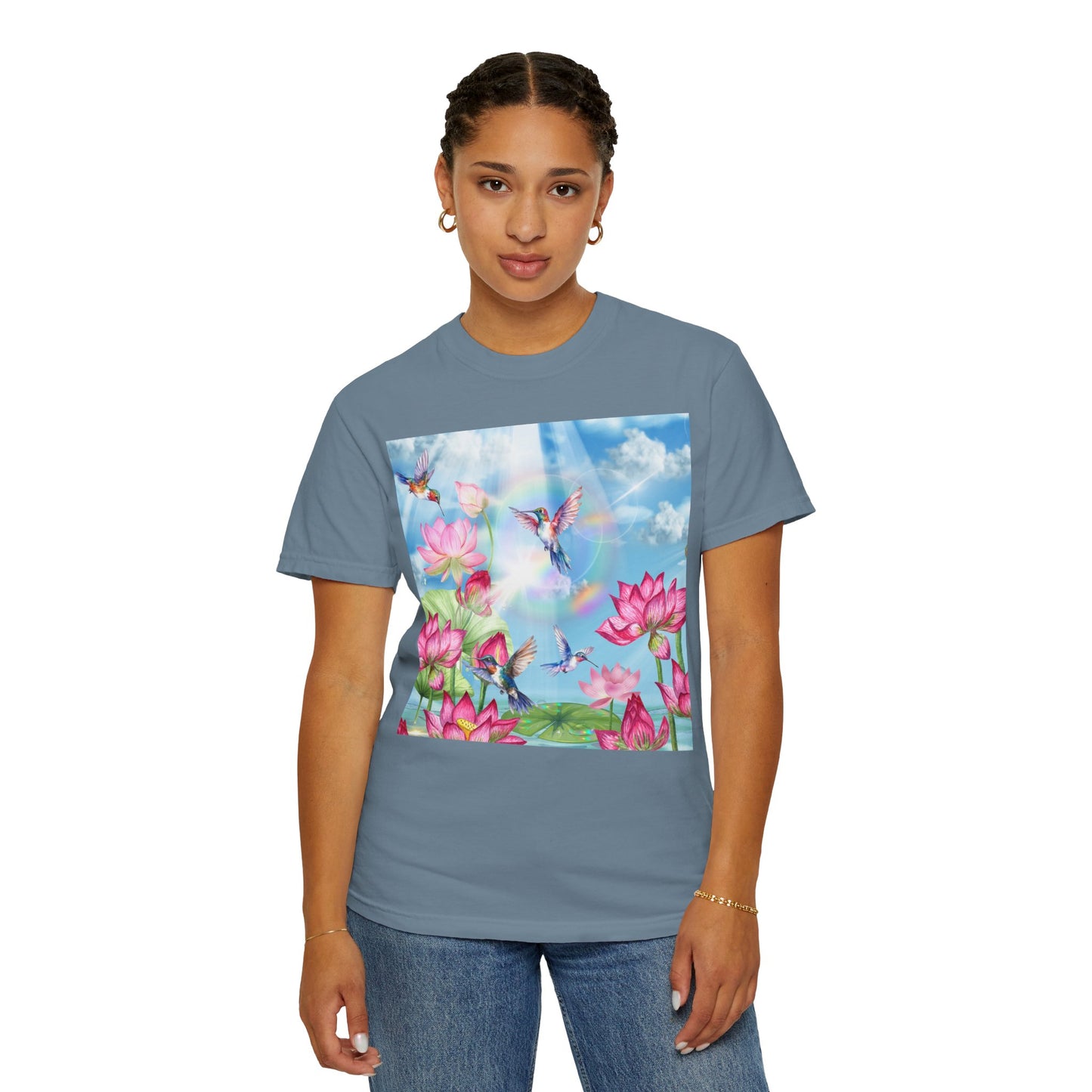 Sipping On Sunshine Unisex Garment-Dyed T-shirt