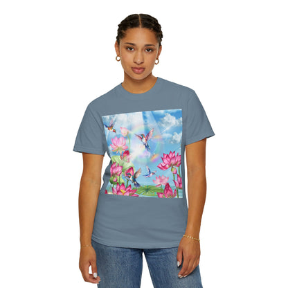 Sipping On Sunshine Unisex Garment-Dyed T-shirt