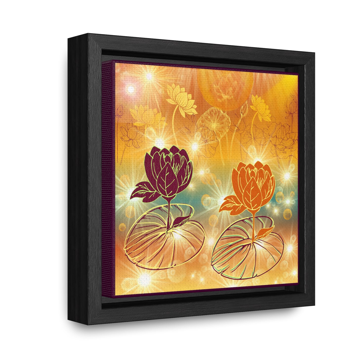 Reflections Gallery Canvas Wraps, Square Frame