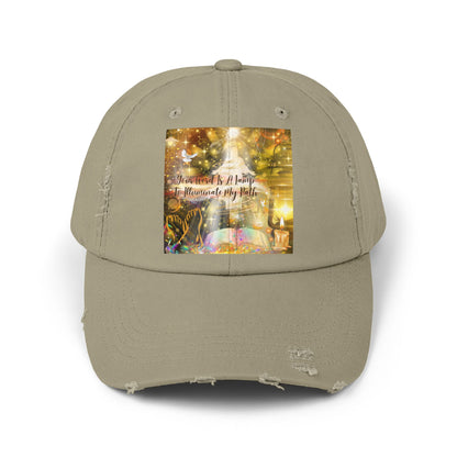 Your Word Unisex Distressed Cap