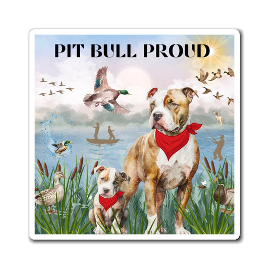 Magnets Pit Bull Proud