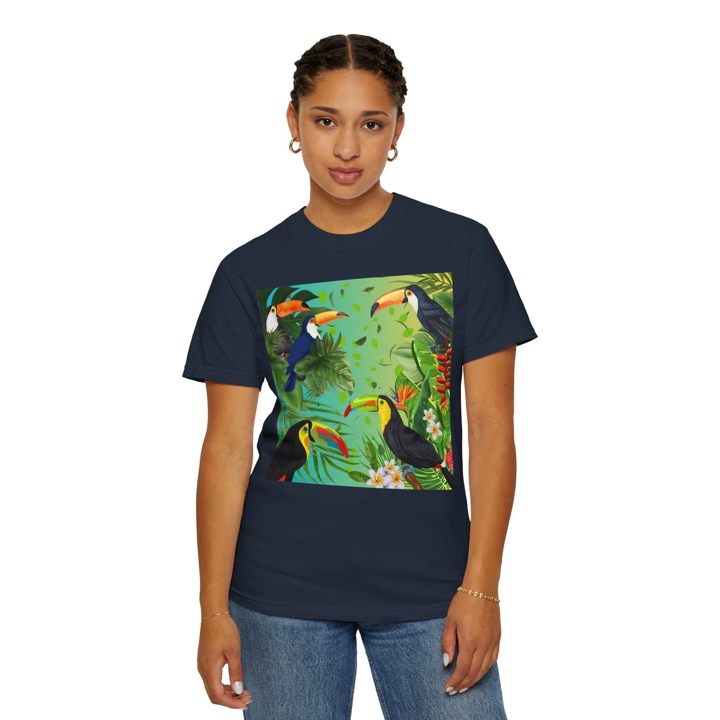 Toucans Unisex Garment-Dyed T-shirt