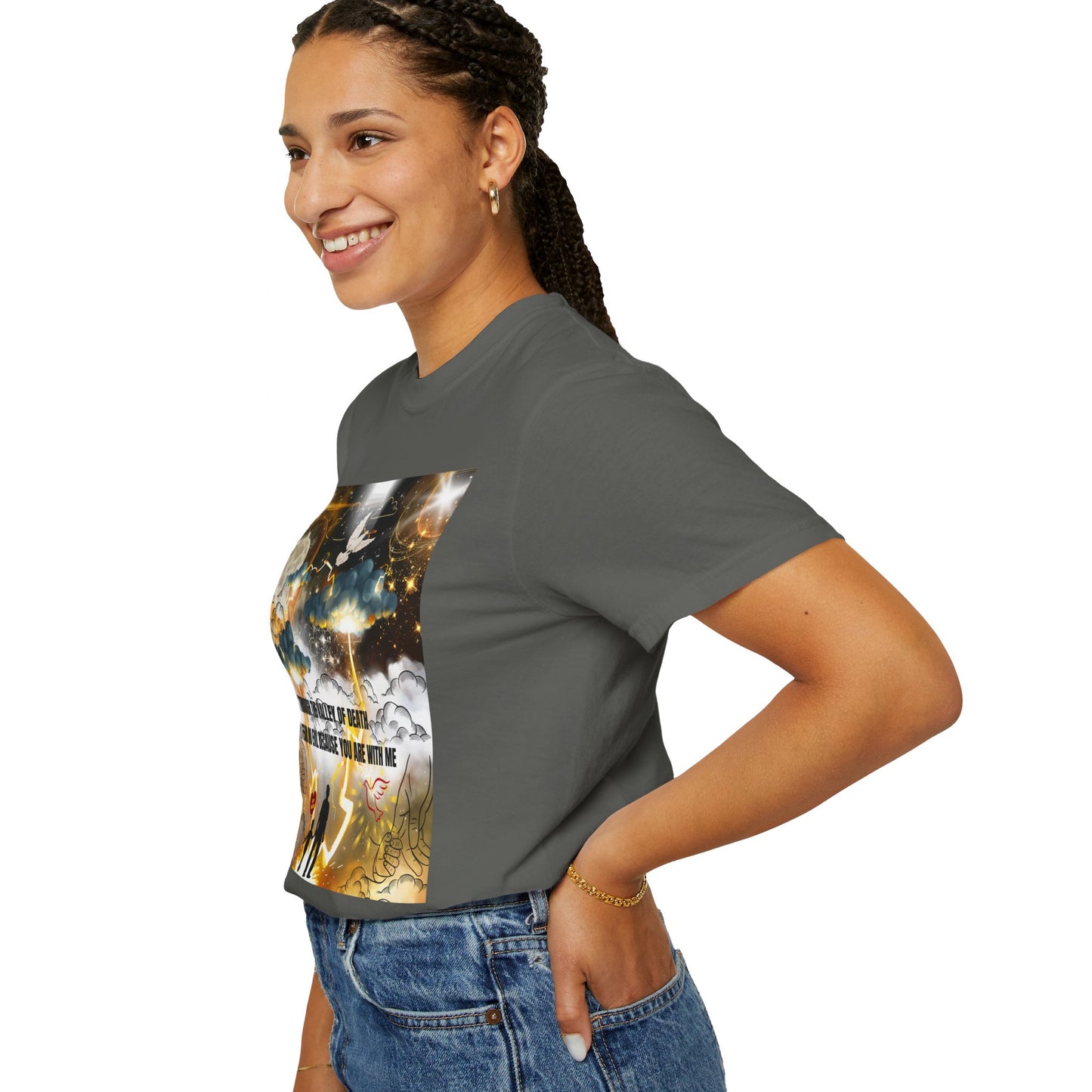 I Fear No Evil Unisex Garment-Dyed T-shirt