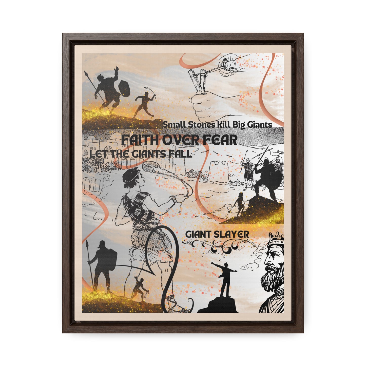 Faith Over Fear Canvas Wall Art