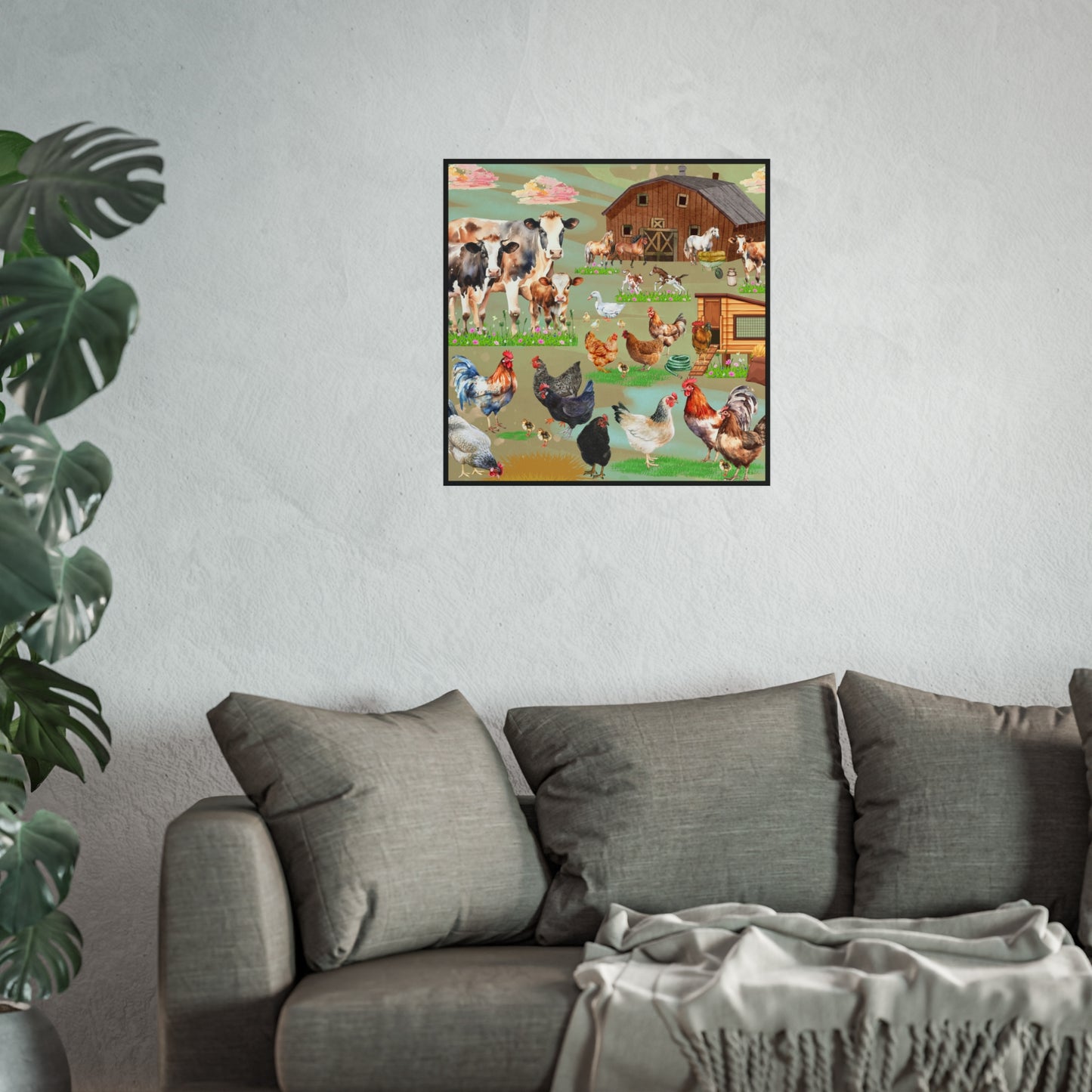 Springtime At The Barnyard Fine Art Posters