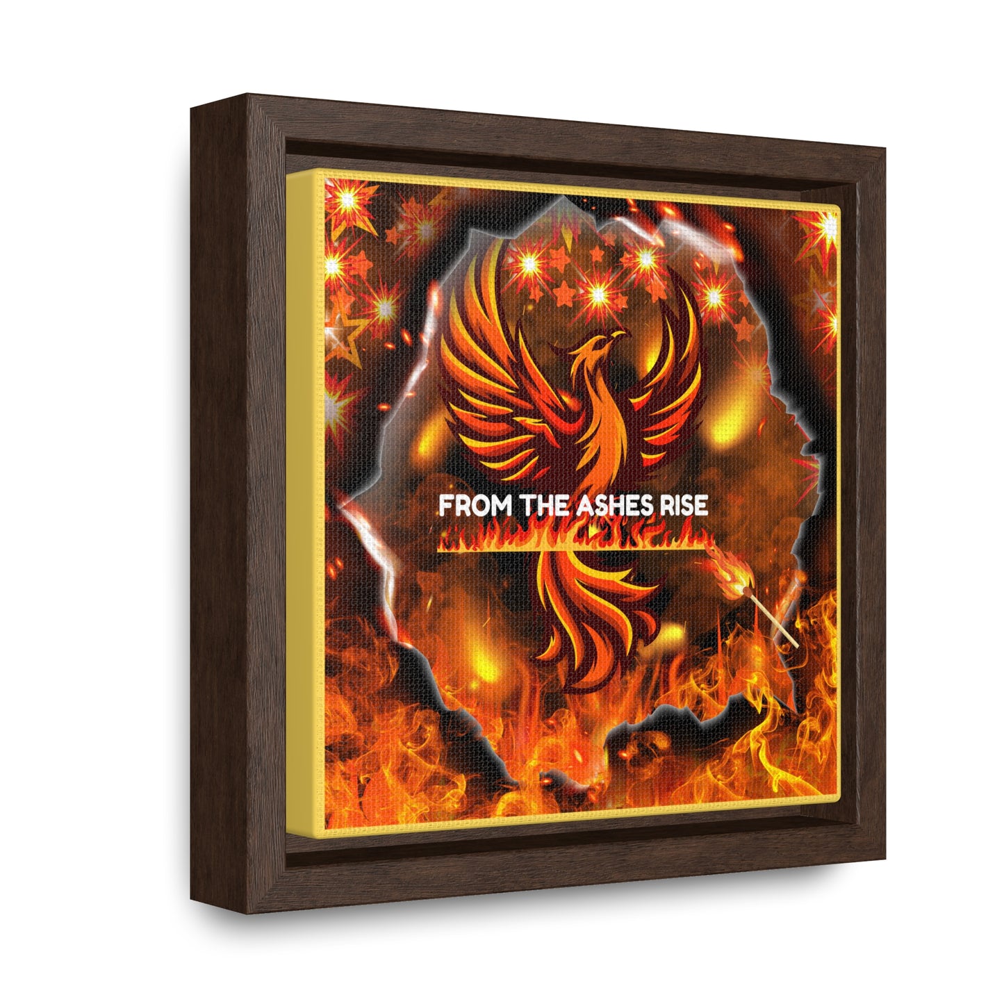 From The Ashes Rise Canvas Wall Art