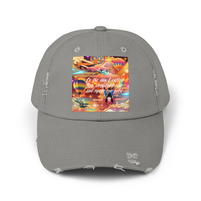 buy distressed women's cap, buy distressed men's cap